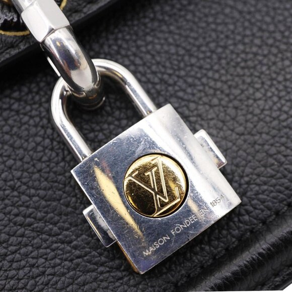 Louis Vuitton  Chain It Leather Crossbody Bag Black - Picture 9 of 13